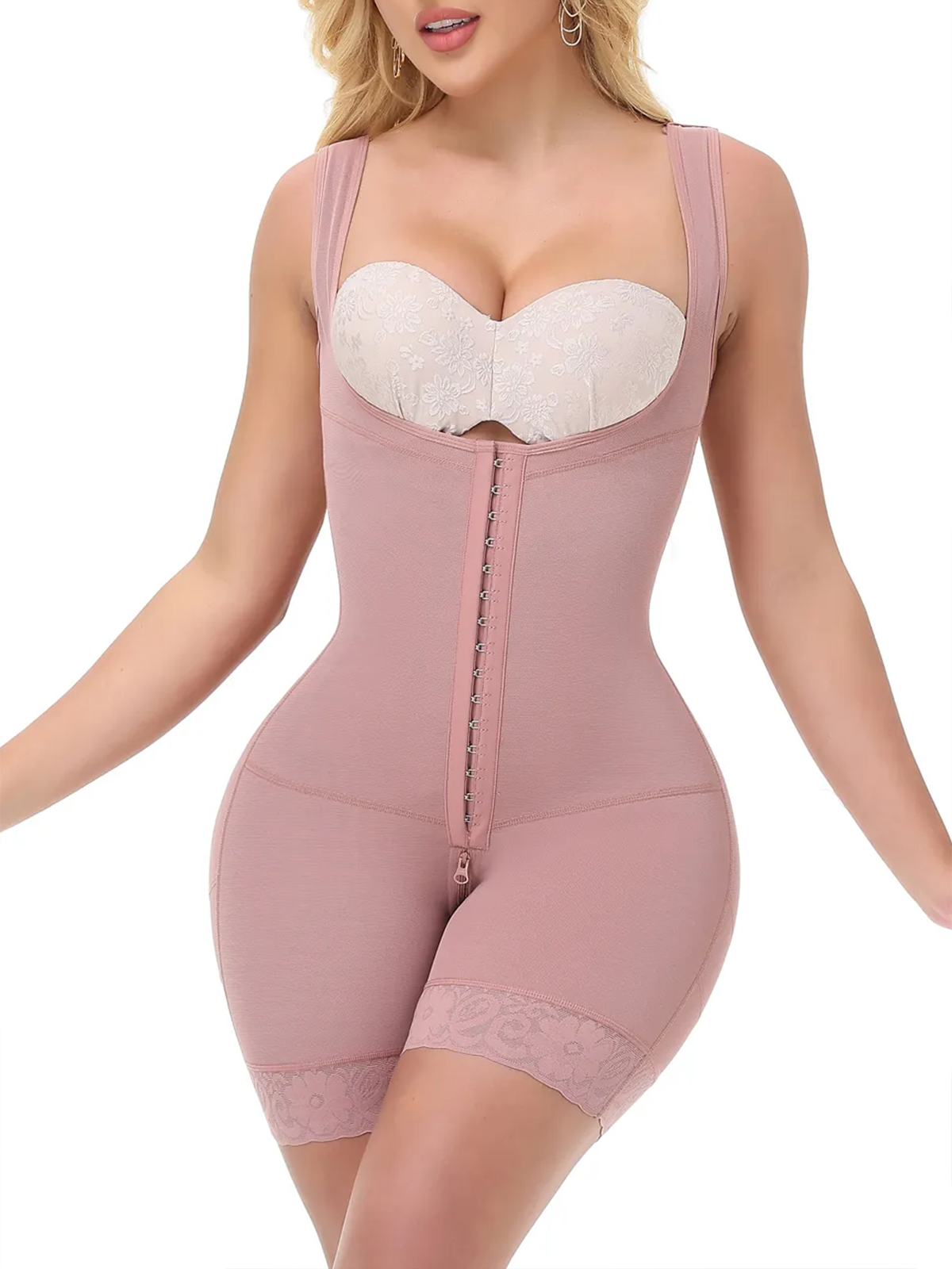 Post-Surgical Open Bust Body Shapewear