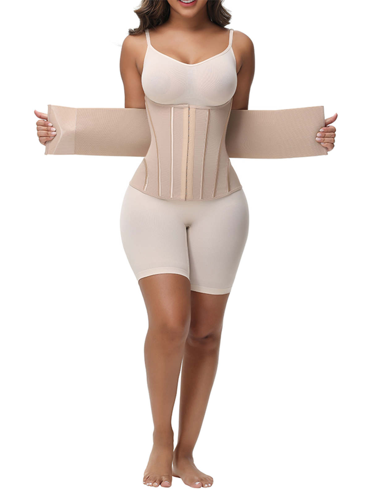 Waist Trainer for Women Tummy Control Workout Girdle Corset Waist Cincher