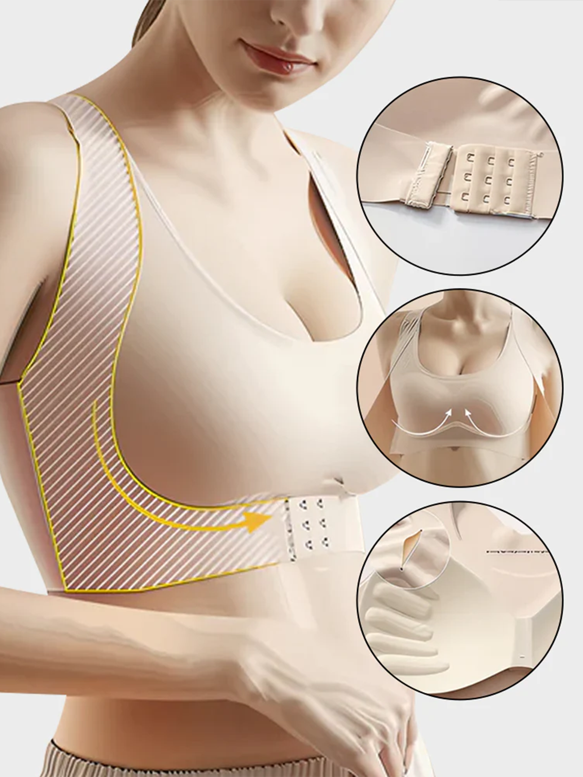 Posture Correction Bra For Back Pain Relief And Shoulder Support