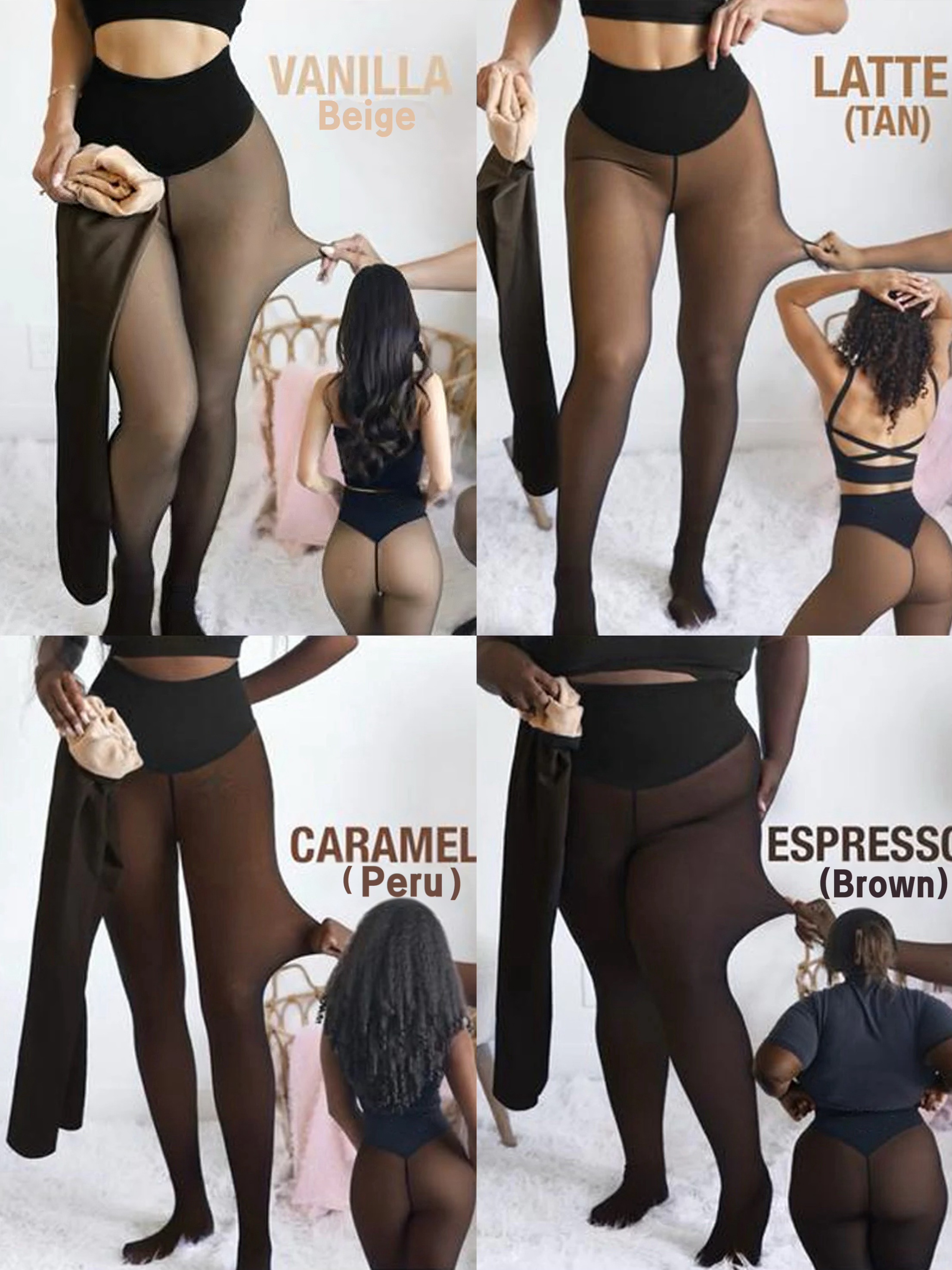 Magic Leggings With Compression Straps And Single Seam