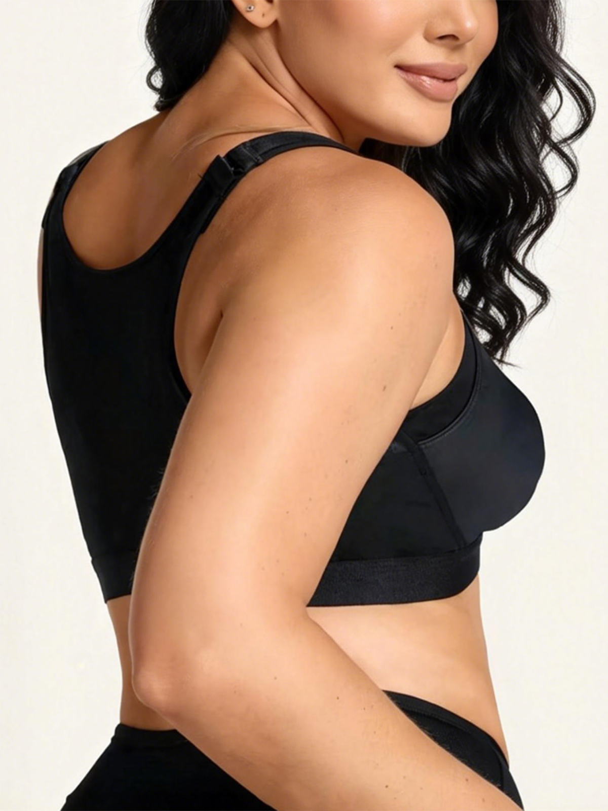 Wire Free Front Closure Posture Corrector Bra