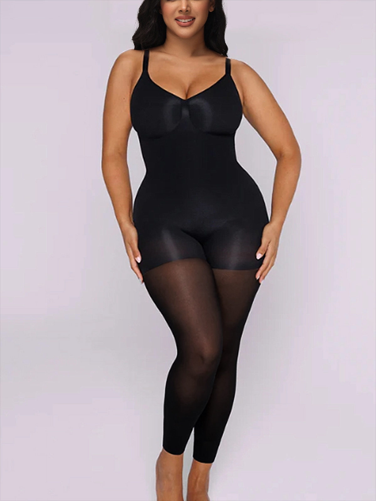Sleeveless Full Coverage Bust Bodysuit