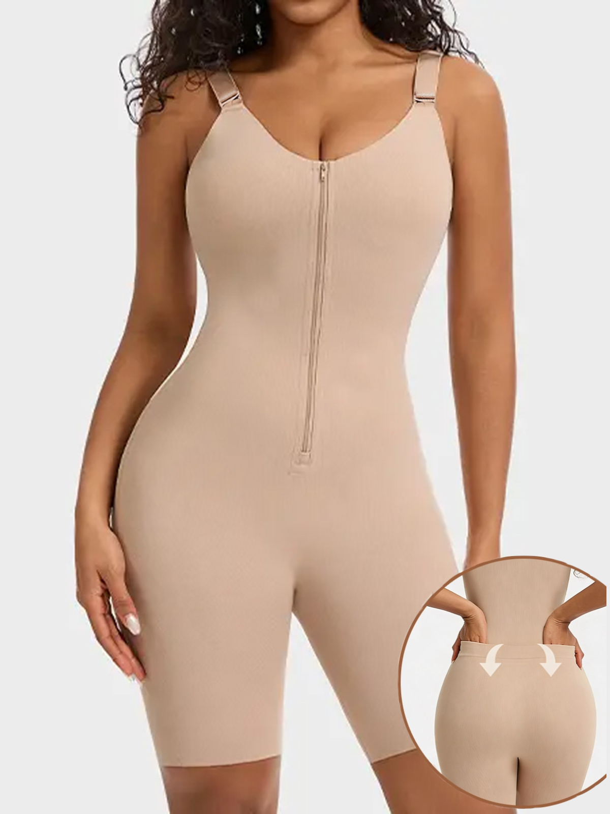 Stronger Tummy Control Butt Lifter Faja Back Pull Down Breathable Body Shaper For Women Summer Outfits Postpartum