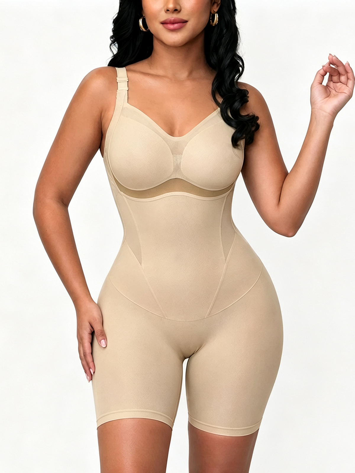 Seamless Ultra Thin Breathable Hip Lifting And Tummy Slimming Shapewear