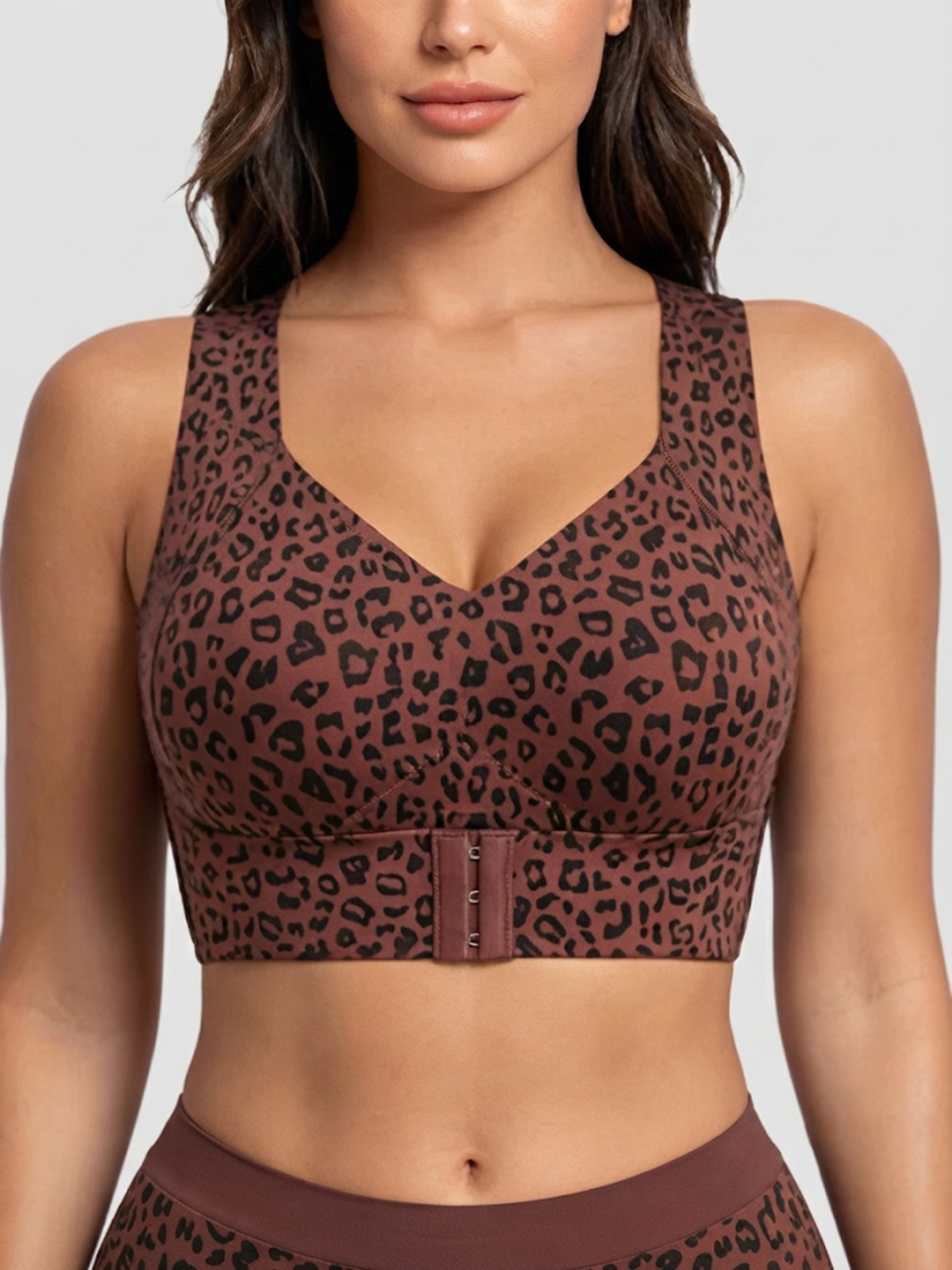 Front Fastening Adjustable Lifting And Shaping Back Bra