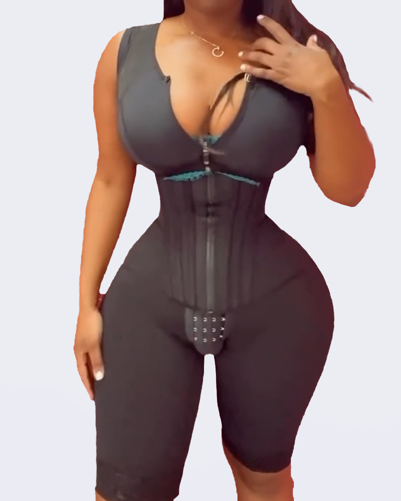 The Snatcher Full Body Curvy Gridle-ChicCurve