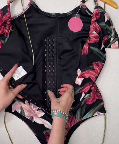 Printed Tummy Control Swimsuits & Slimming Bathing Suits