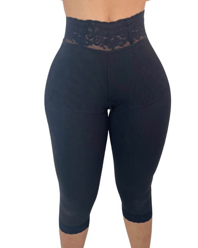 Invisible Capri Zipper Short