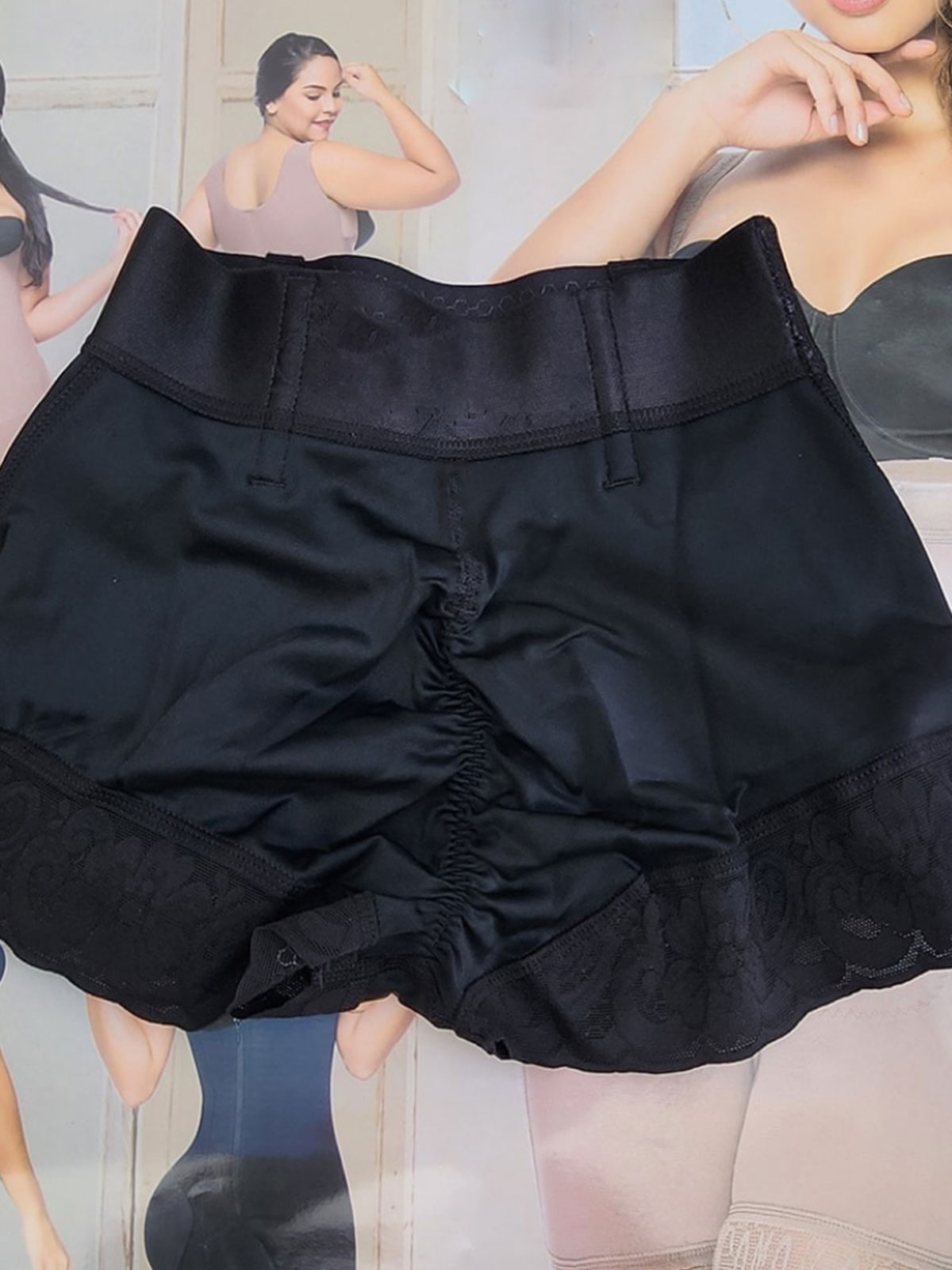 Low Waist Seamless Tummy Control Butt Lifting Faja Shorts