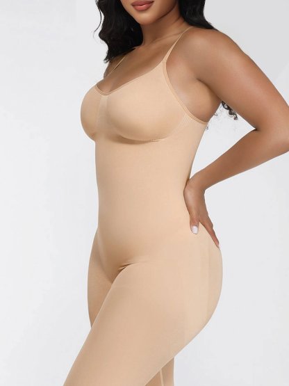 Seamless Breast Support Waist and Abdomen Shaping Full Body Shaper