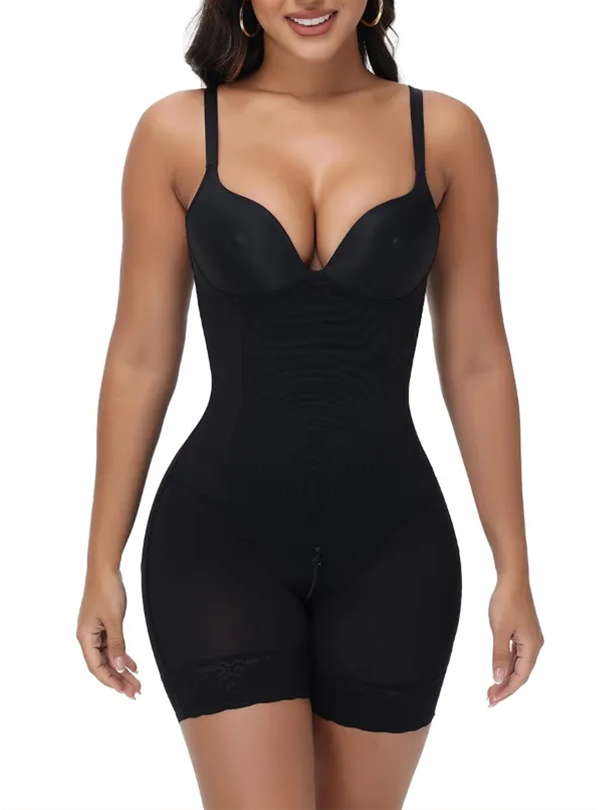 Bodysuit With Cups And Raised Dots