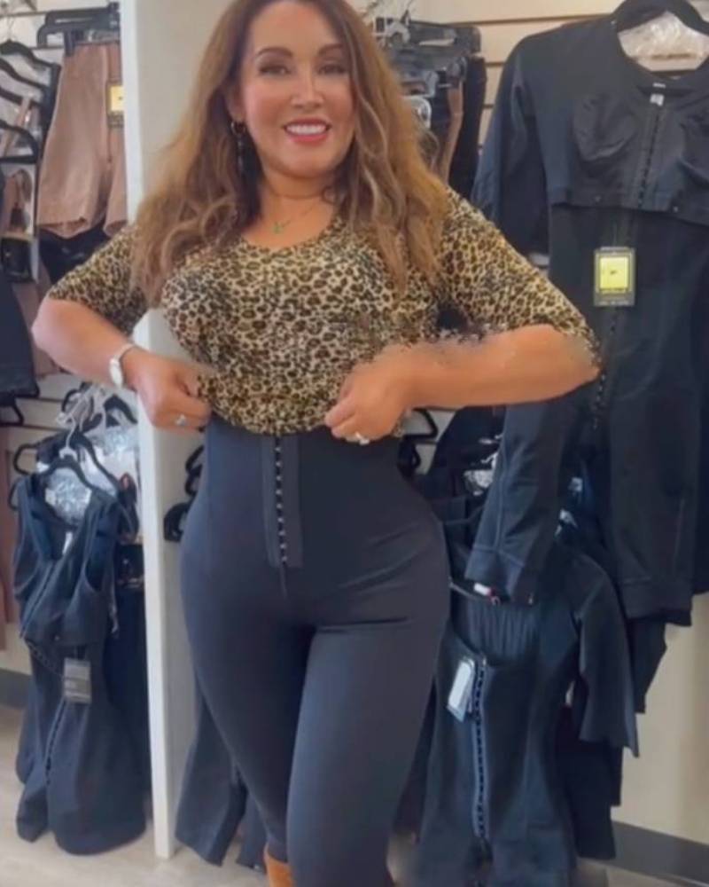 Solid Color High Waist Push Up Snatched Legging