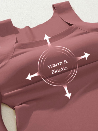 U Neck Shapewear Built-in Bra Tank High Strechy Sleeveless Slim Fit Tops Camisole