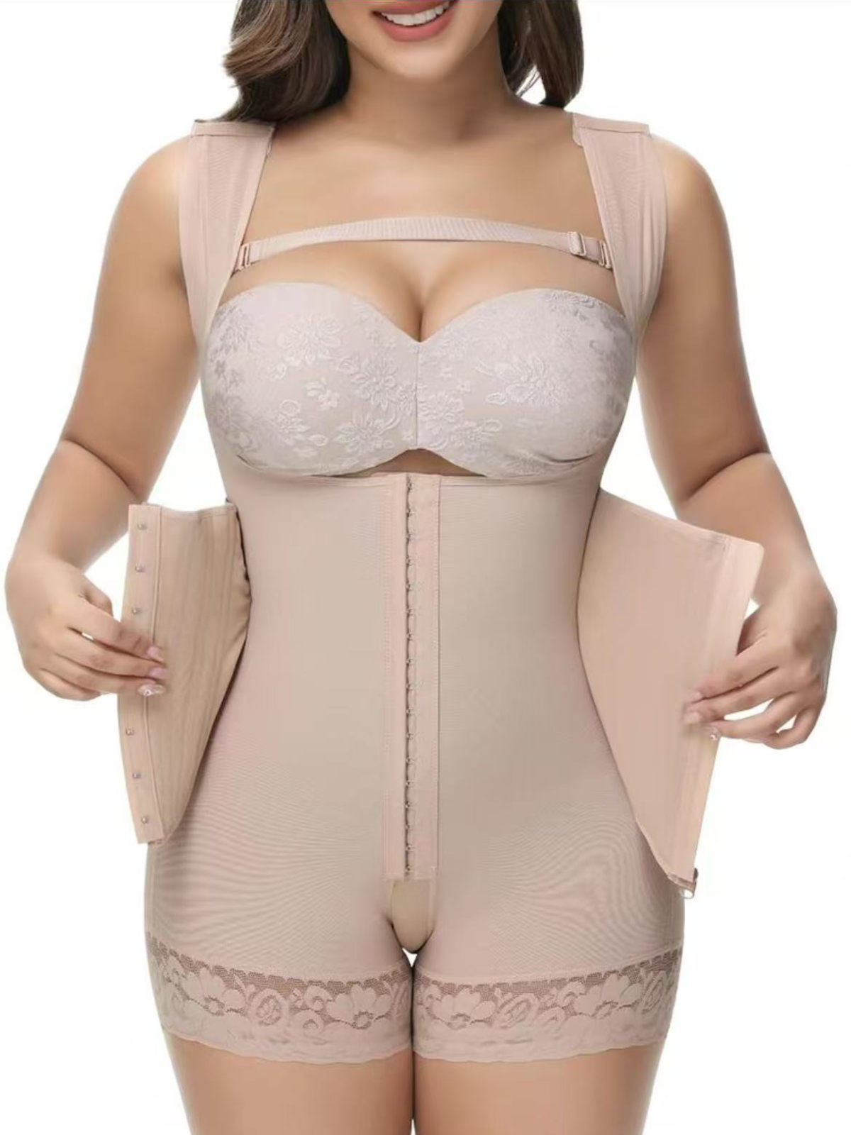 Women's Tummy Tuck Body Shaper Belly Belt Compression Tights