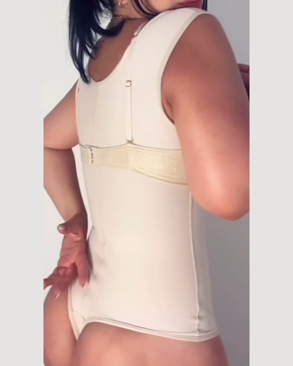 Wide Shoulder Straps Tummy Control Faja