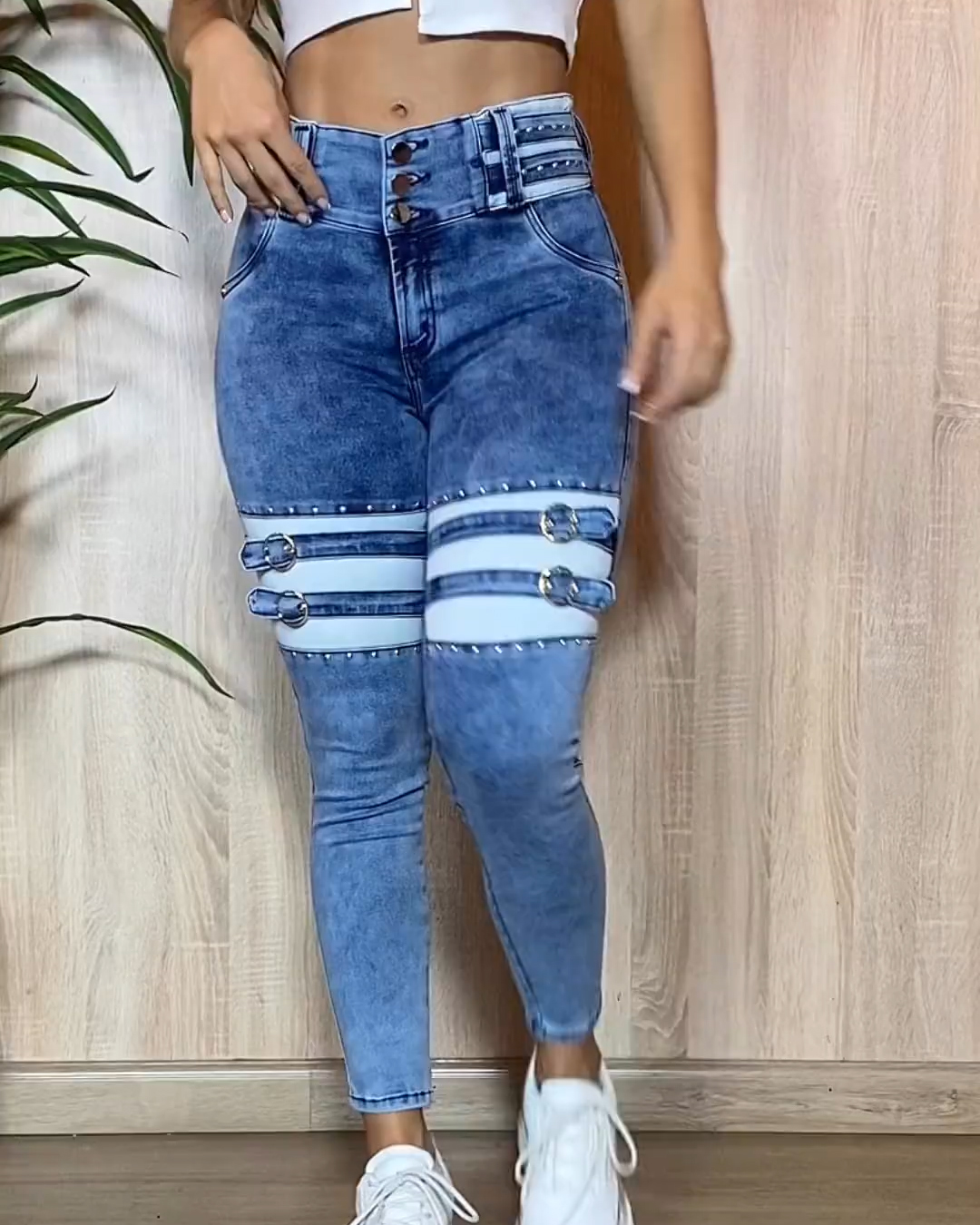 Unique Designs Butt Lifter Jeans