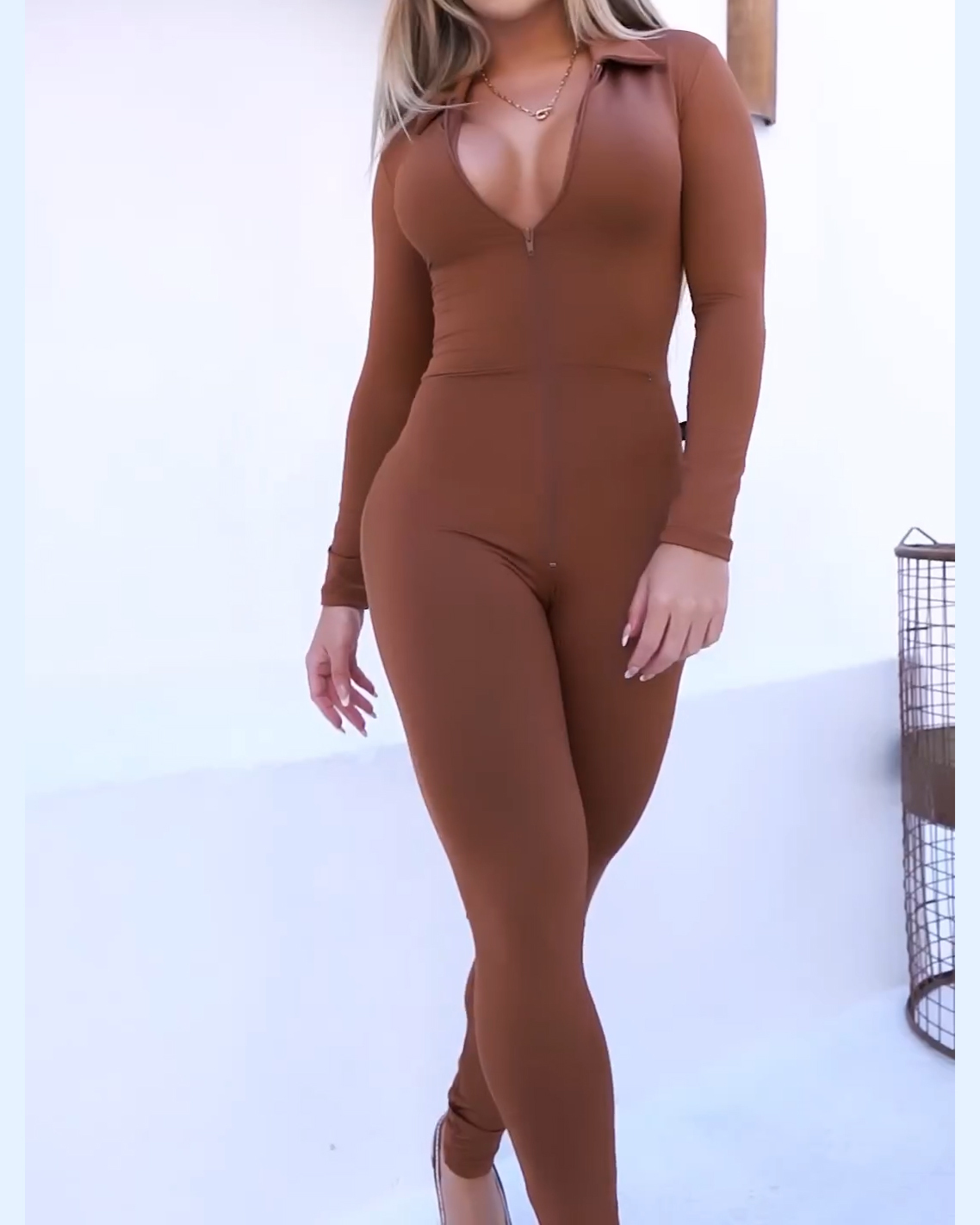 Fashion Skinny Full Body Jumpsuit