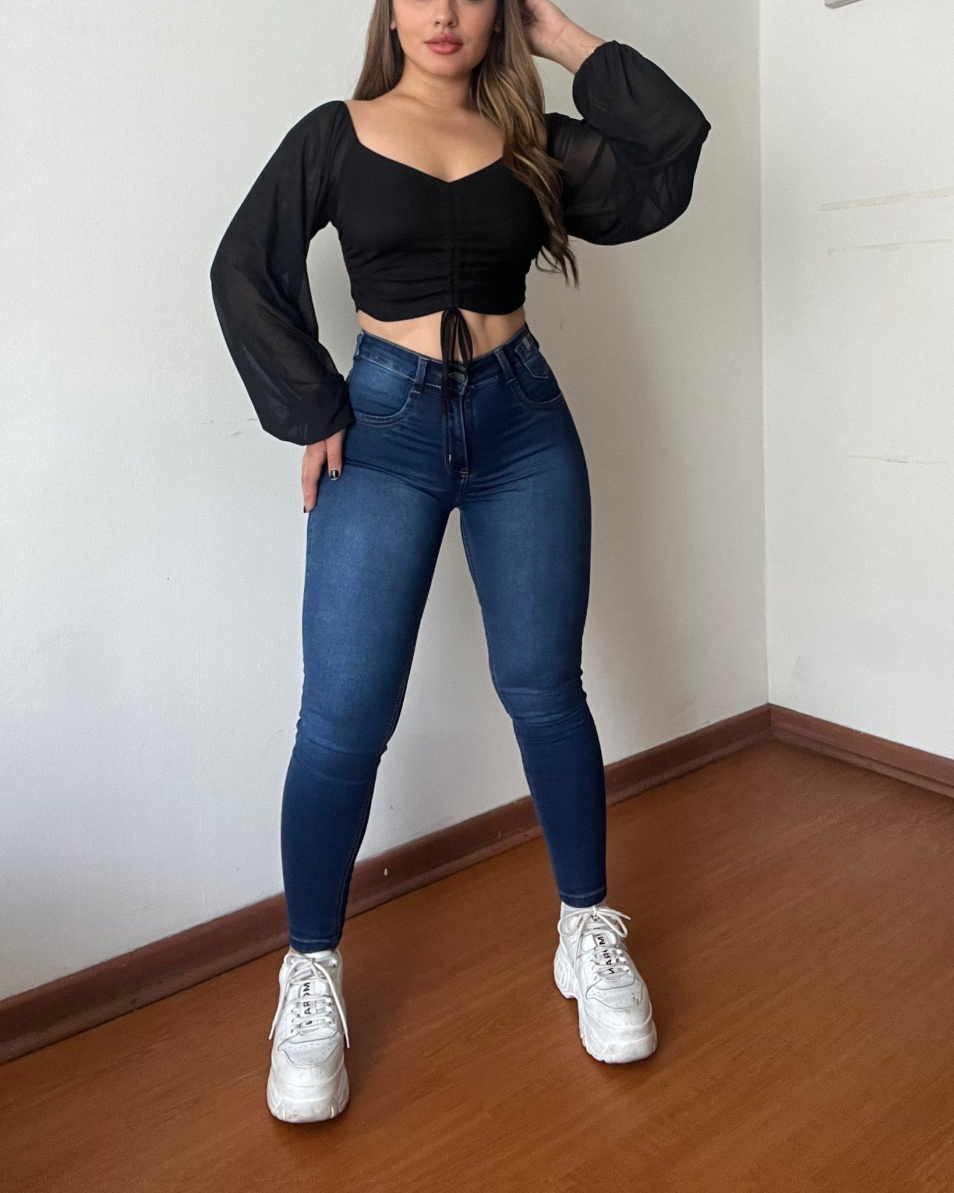 Women Fashionable Skinny Butt Lifting Jeans