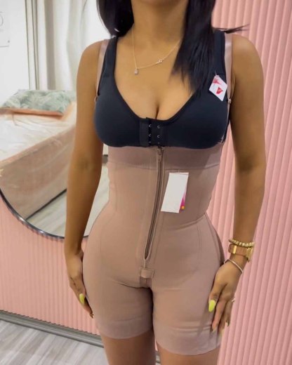 Invisible Strapless Girdle With Removable Straps