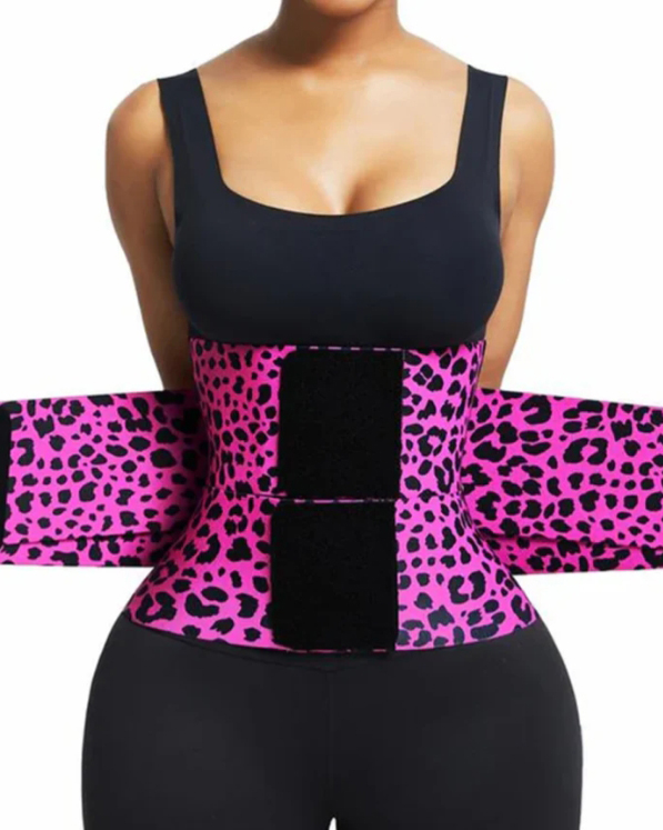 Waist Cincher Trimmer Ab Belt Tummy Control Body Shaper with Triple Wrap