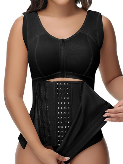 Tummy Control Full Body Fajas Colombianas Moldeadoras with Bra