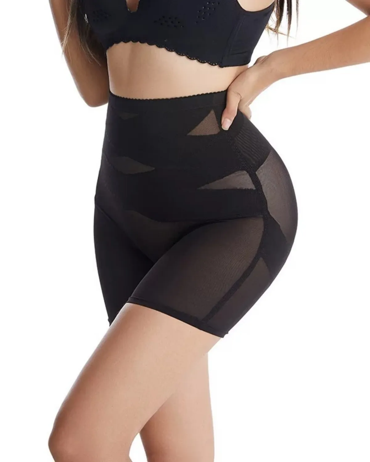 High Waist Tummy Sculpting Shorts