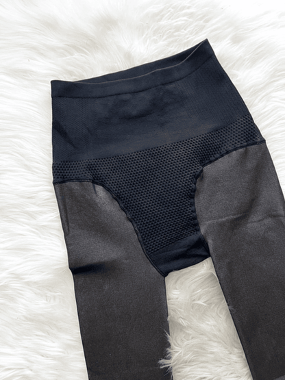 High-Waisted Stretch Thermal Leggings