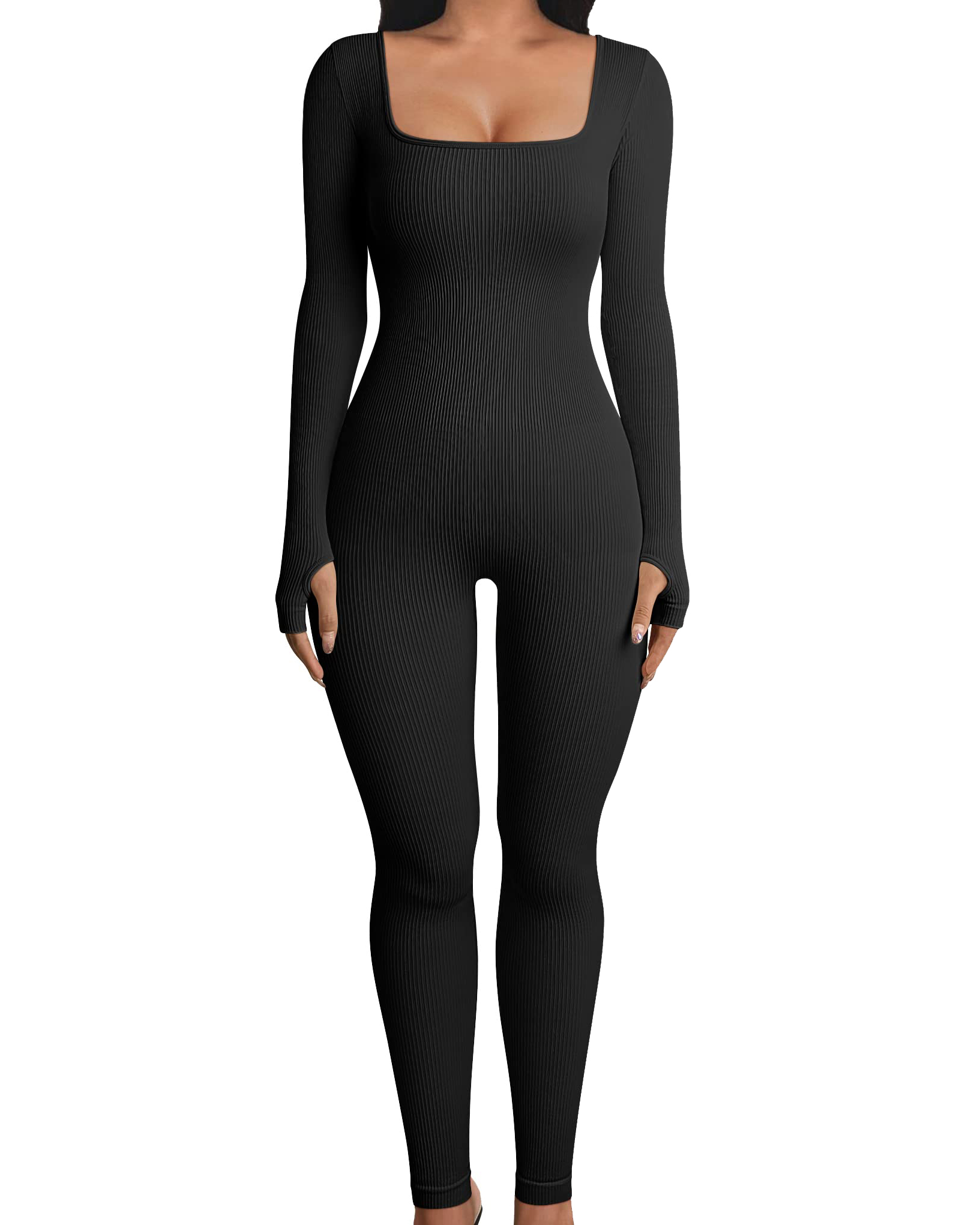 Women Yoga Jumpsuits Workout Snatching Long Sleeve Sport Jumpsuits