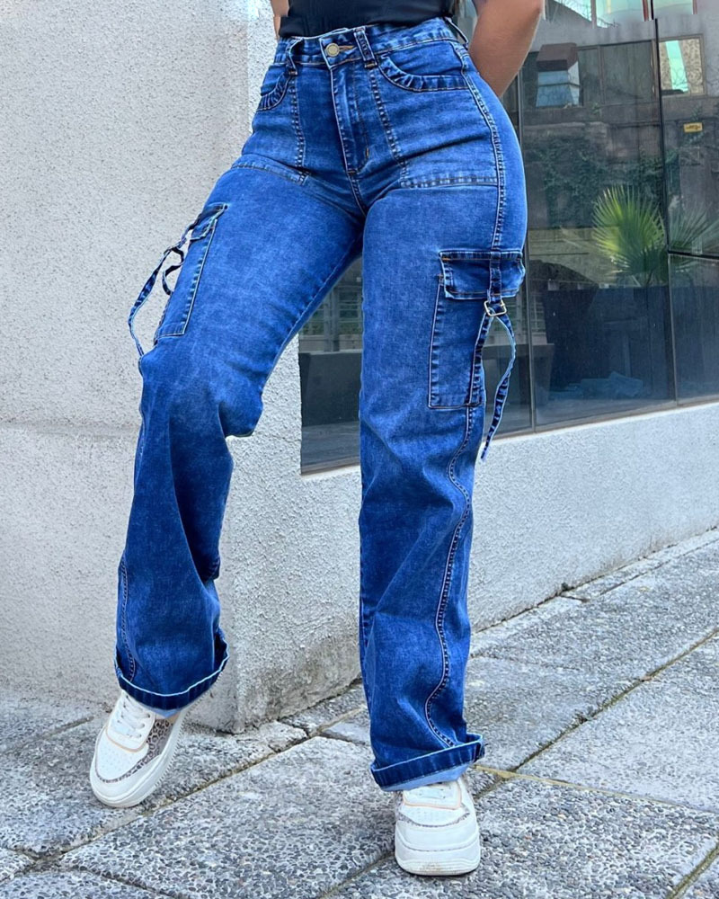 ChicCurve Cargo Jeans