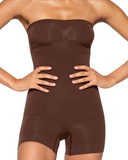 Slimming Bodypiece With Removable Shoulder Strap