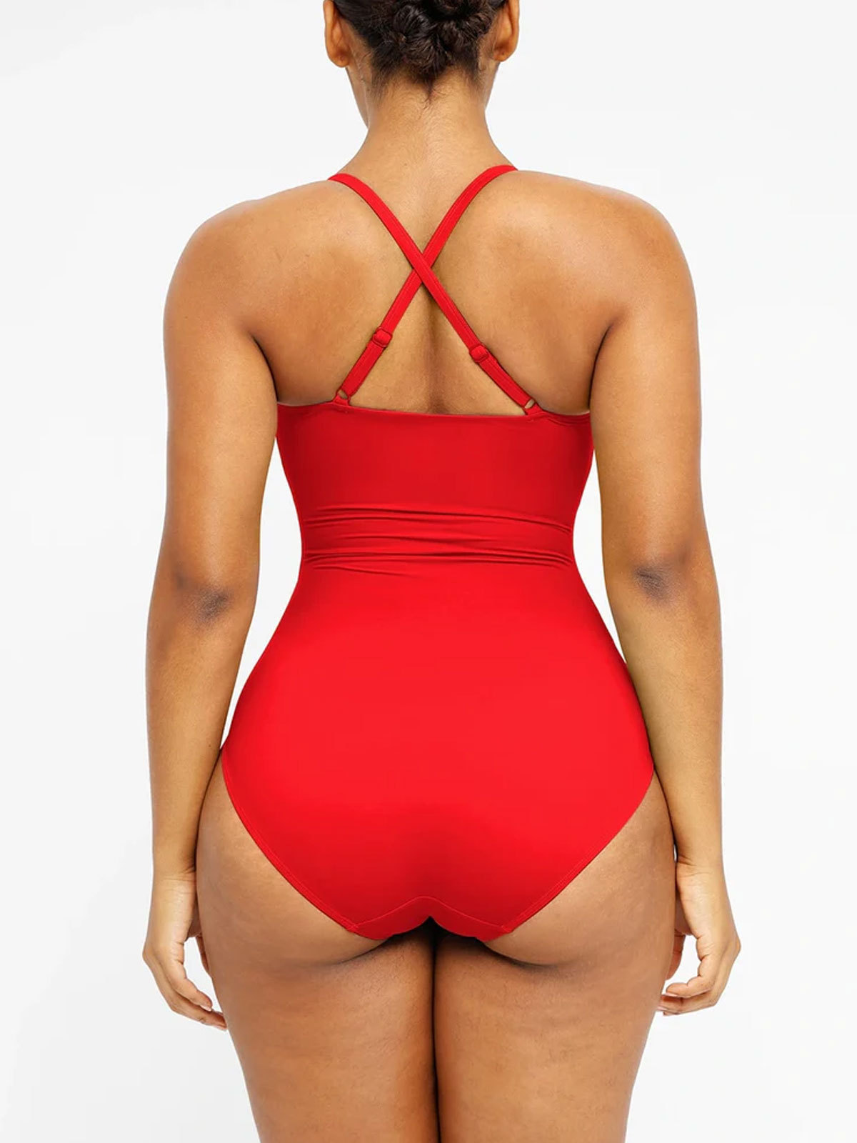 Smart Sculpt U-Ring Cut Out Shaping Swimsuit
