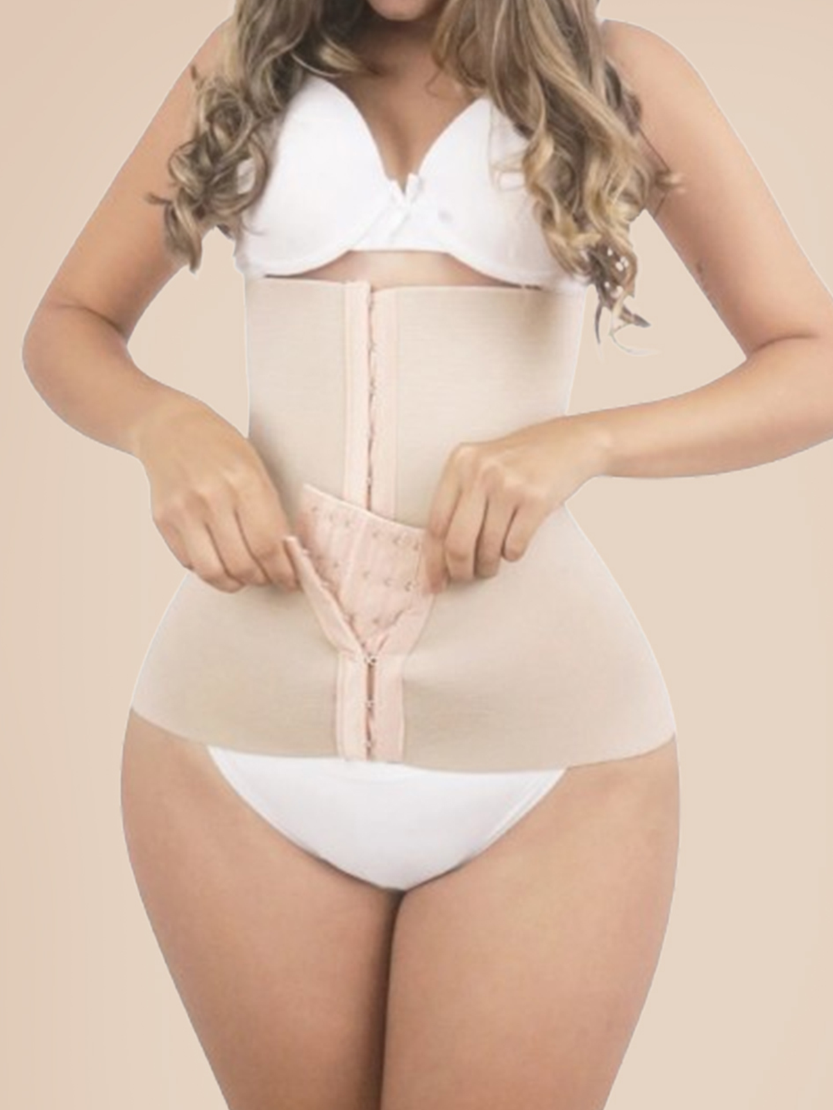 Invisible Velcro Hourglass Type Waist Trainer