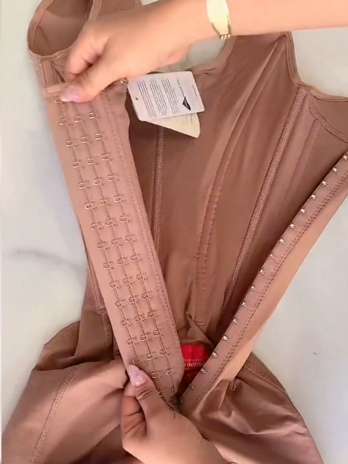 Buttoned Butt Lift Full Body Shaper