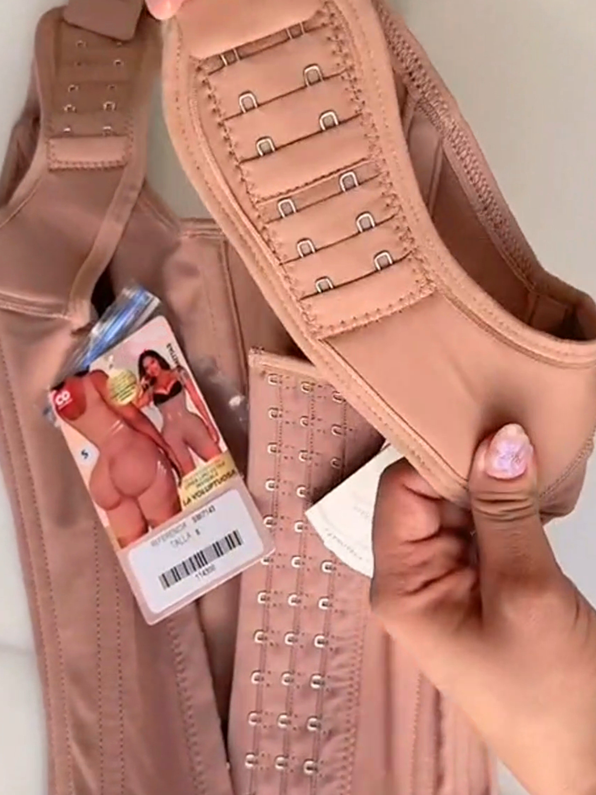 Buttoned Butt Lift Full Body Shaper