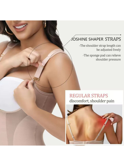 Women's Open Chest Sleeveless Tight Belly Control Butt Lifting Body Shaper