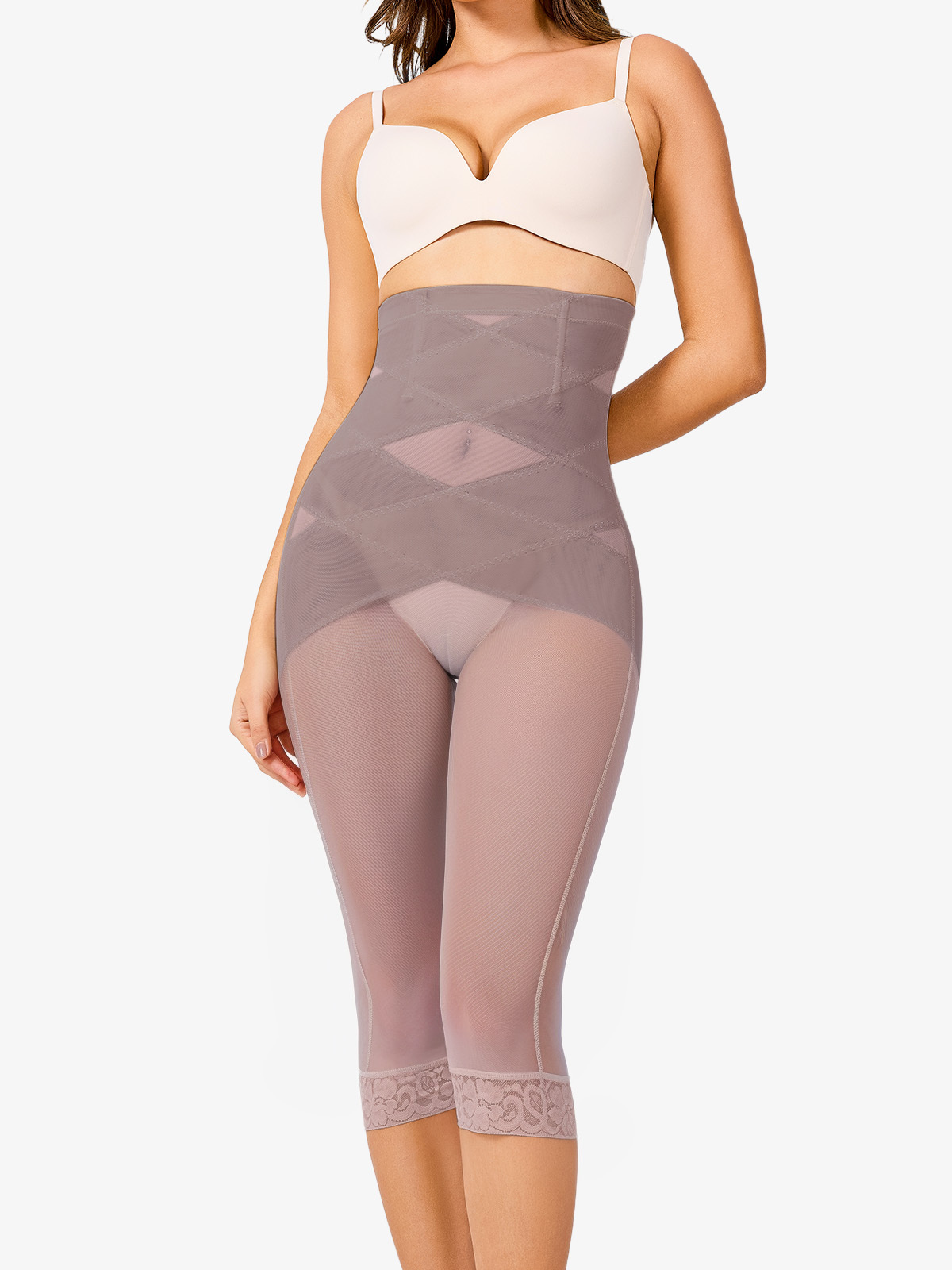 Chiccurve Air Mesh Thigh Slimmer Pants