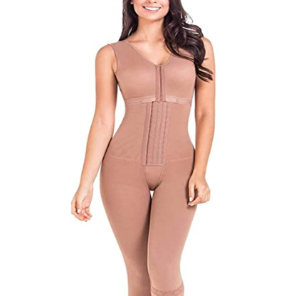 Tummy Tuck Hook & Eye Closure Support Hip Lift Long Shapewear
