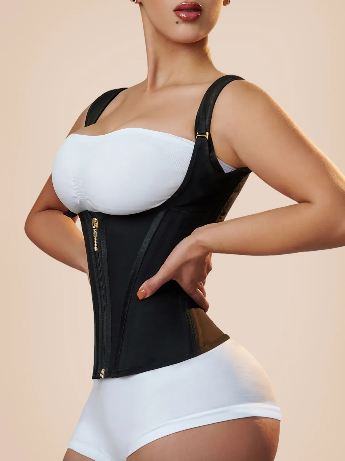 Extreme Latex Corset Waist Vest