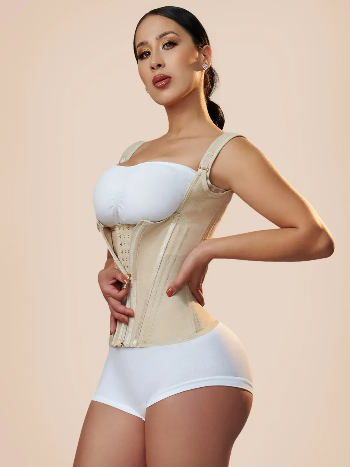 Extreme Latex Corset Waist Vest