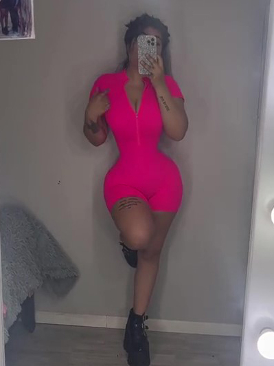 Ribbed Short Sleeve Zip Front Stretch Tummy Control Yoga Workout Rompers
