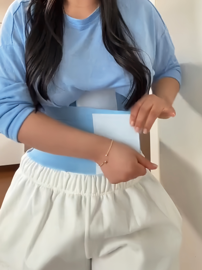 High Compression Velcro Waist Trainer Girdle Belt