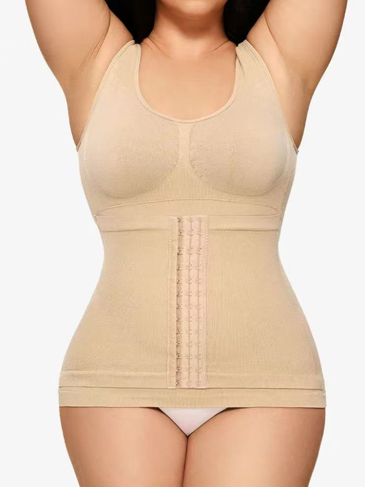Built-In Bra Bodycon Tummy Support Camisole