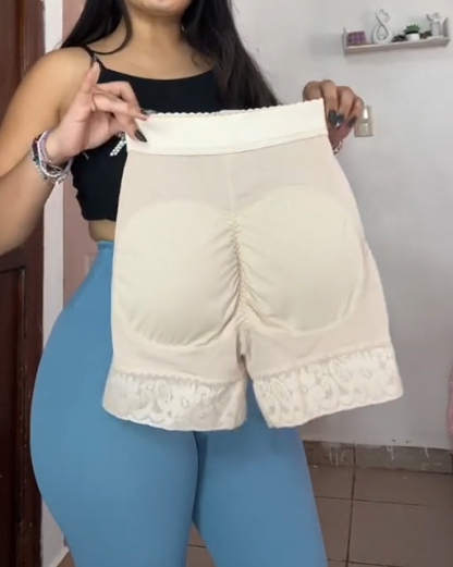 Booty Curve Faja Short With Zipper