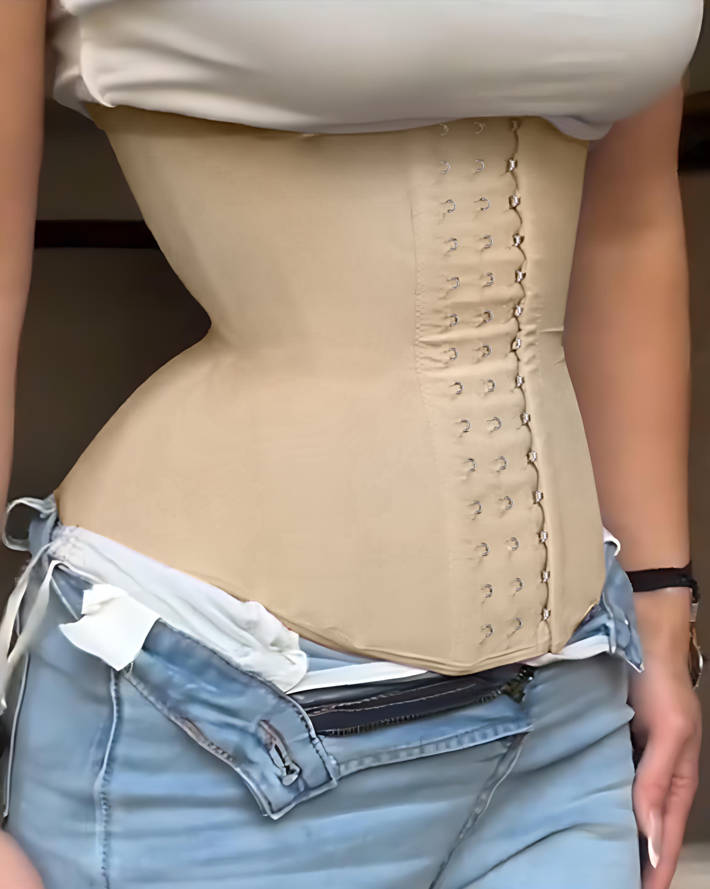 Women's Steel Bone Abdominal Compression Waist Trainer