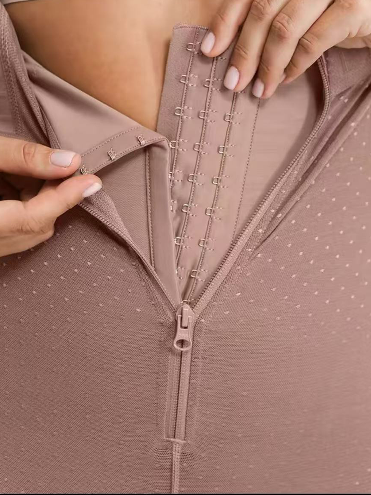 Breathable Open Chest Slimming Body Shaper