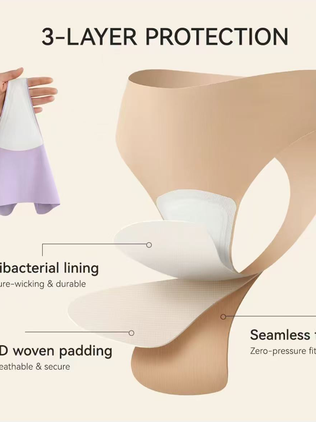 Women's Seamless Cameltoe Thong