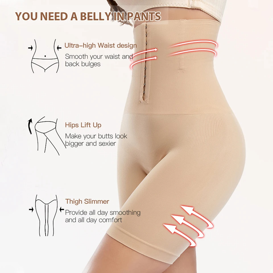 Slimming Body Shaper Faja Tummy Control High Waist