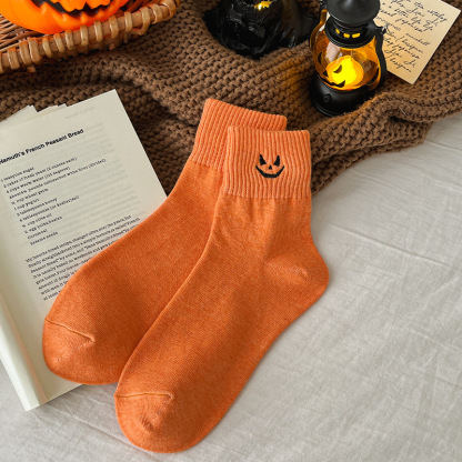 Halloween Thick Warm Deodorant Sweat-Absorbent Cotton Socks