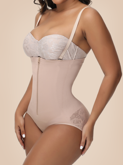 Happy Butt Zipper High Waist Pants