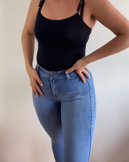 ChicCurve Skinny Hips Enhance Jeans